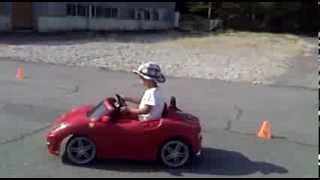 未使用★Feber Ferrari F430 電動フェラーリ 電動乗用　おもちゃ 電動乗用玩具 FEBER Ferrari F430 6V の 12V化に成功！ | 王者的存在