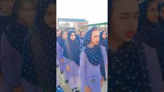 Its The Morning Assembly At The Educators Ayesha Campus Nurkot