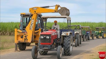 New JCB 3dx Eco Machine Loading Mud Tractor