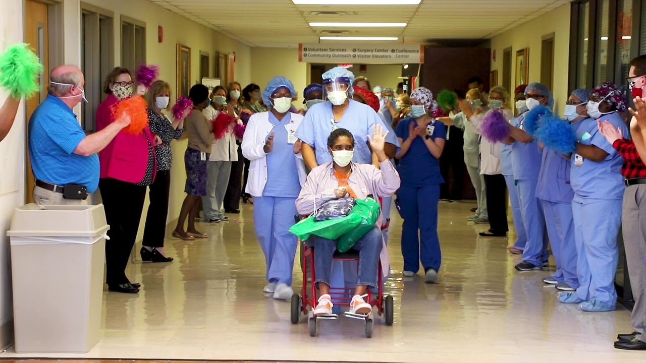 COVID-19 Patient Released From Hospital