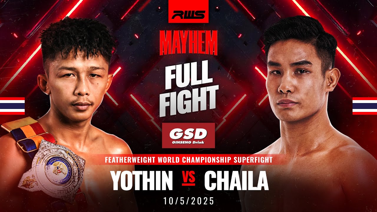 Full Fight l  Yothin vs. Chaila l โยธิน vs. ชายหล้า l RWS