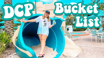 DCP BUCKET LIST 2022 | Disney College Program/ Disney CEP Canada
