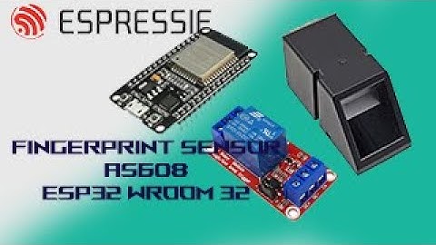 ESP32 | Control module relay with fingerprint sensor AS608 ( Fixed AS608 not working with ESP32 )
