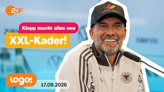Fußballnationalmannschaft: zwei Kader für vier Spiele | logo!-Nachrichten vom 17.09.26