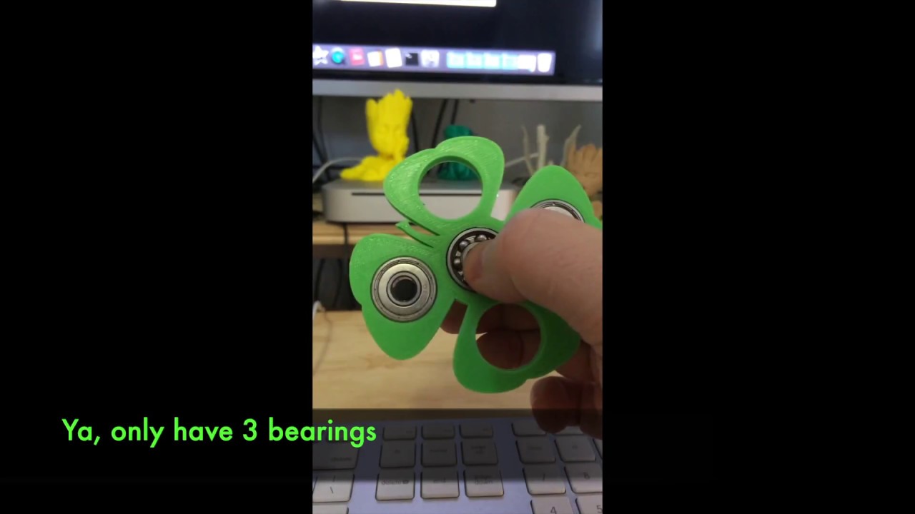 4 leaf Clover Spinner