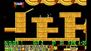 Lemmings [PC] - Level 26: Nightmare on Lem Street