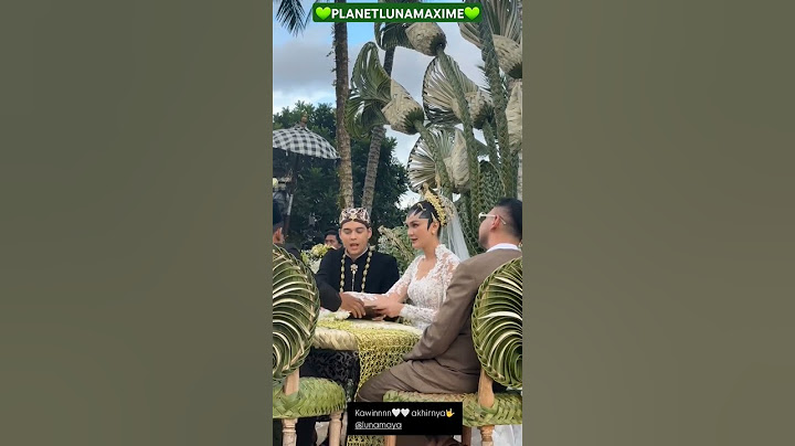 Moment Melaney Ricardo menyaksikan LunaMaxime tanda tangan buku nikah #lunadicintaimaximal