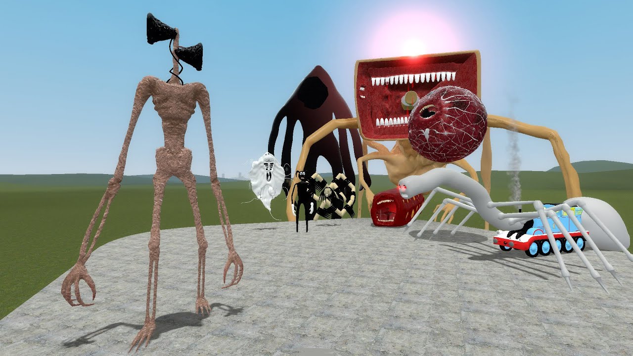NEW SIREN HEAD VS All Trevor Henderson Creatures ( Garry's Mod Sandbox ...