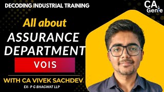 Decoding Industrial Training Episode 4 (Vois - Assurance with CA Vivek Sachdev)