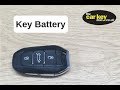 2016 Citroen Picasso change key battery HOW TO