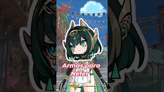 Comparativa de Armas para Néfer- banners de armas 6.5 - Genshin Impact #genshinimpact #nefer