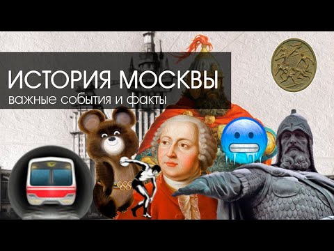 ИСТОРИЯ МОСКВЫ ЗА 3 МИНУТЫ I ВАЖНЫЕ СОБЫТИЯ И ФАКТЫ I ИНФОГРАФИКА I АНИМАЦИЯ