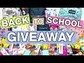 HUGE BACK TO SCHOOL GIVEAWAY 2017