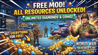 World War Heroes code - guide to get unlimited resources World War Heroes on iOS Android