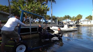 SUNK MERCURY VERADO 300 HP ! Will It Run After 11 Days Underwater? (Part 1)