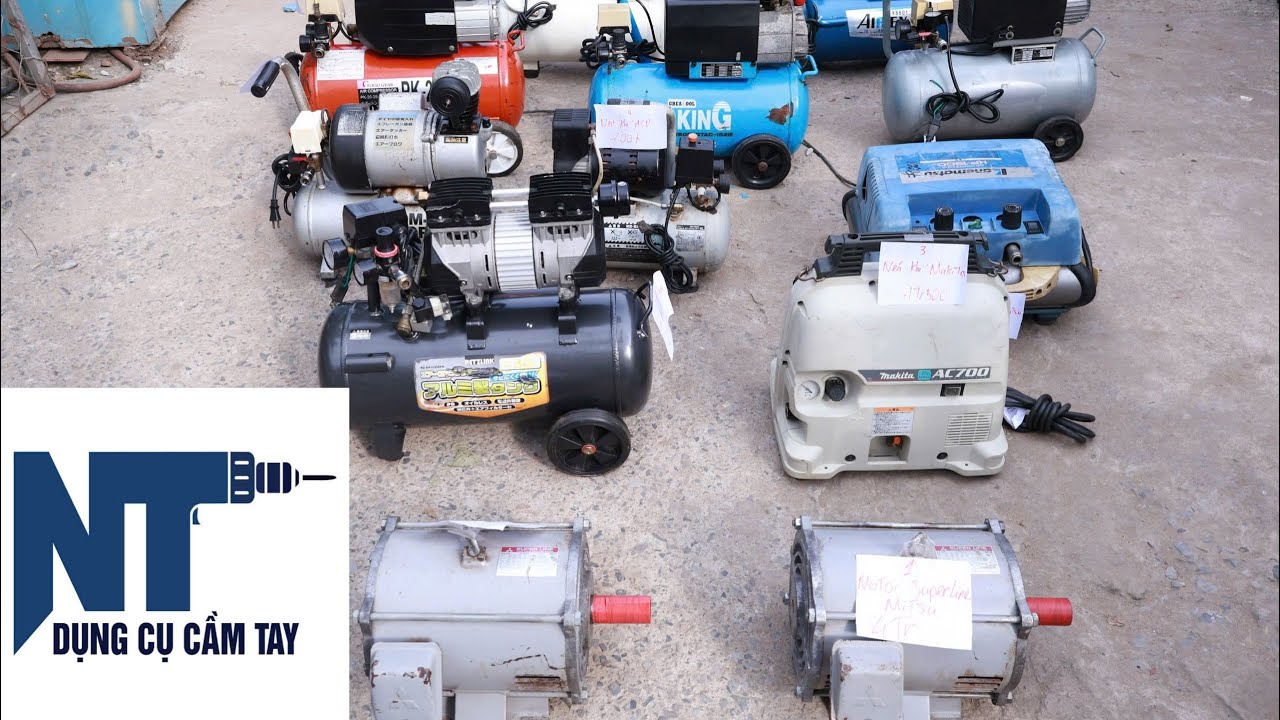 Nén khí Nhật bãi điện 110v | LH 0914711438 | Ngày 4/2/2026