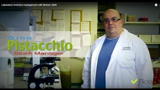 Laboratory inventory management with Bioleen QMS