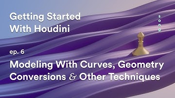 Modeling with Nurbs, Loft, Revolve, Skin, Converting – Getting Started With Houdini ep. 6