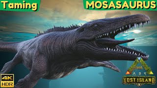 Ark - Lost Island : Taming a Mosasaurus