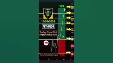 Technical analysis for FET/USDT - Long-Term Trading Signals fetch.ai Analysis! #trading