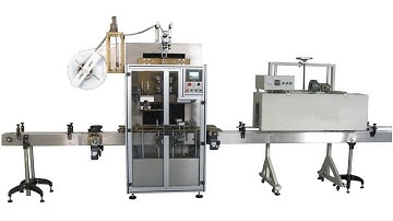 Shrink sleeve labeling machinery plastic bottle heat shrinkable sleeve label applicator machine