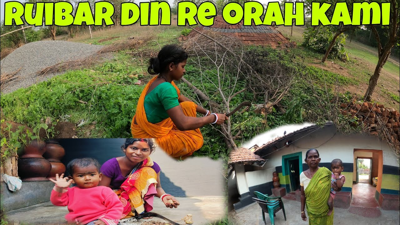 Ruibar din re kami santali daily vlog