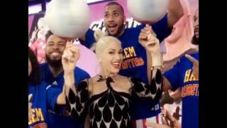 Gwen Stefani Learns How To Spin Balls Rapidly Using One Finger