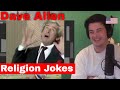 American Reacts Dave Allen - religious jokes