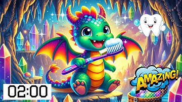 Brush Like A Dragon Magic Toothbrush Timer | Magical Toothbrushing Song for Kids