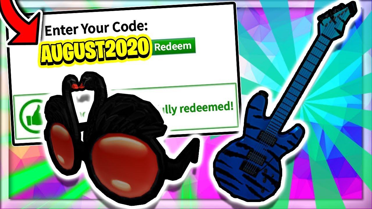 AUGUST-SEPTEMBER 2020* ALL 6 NEW ROBLOX PROMO CODES (ROBLOX