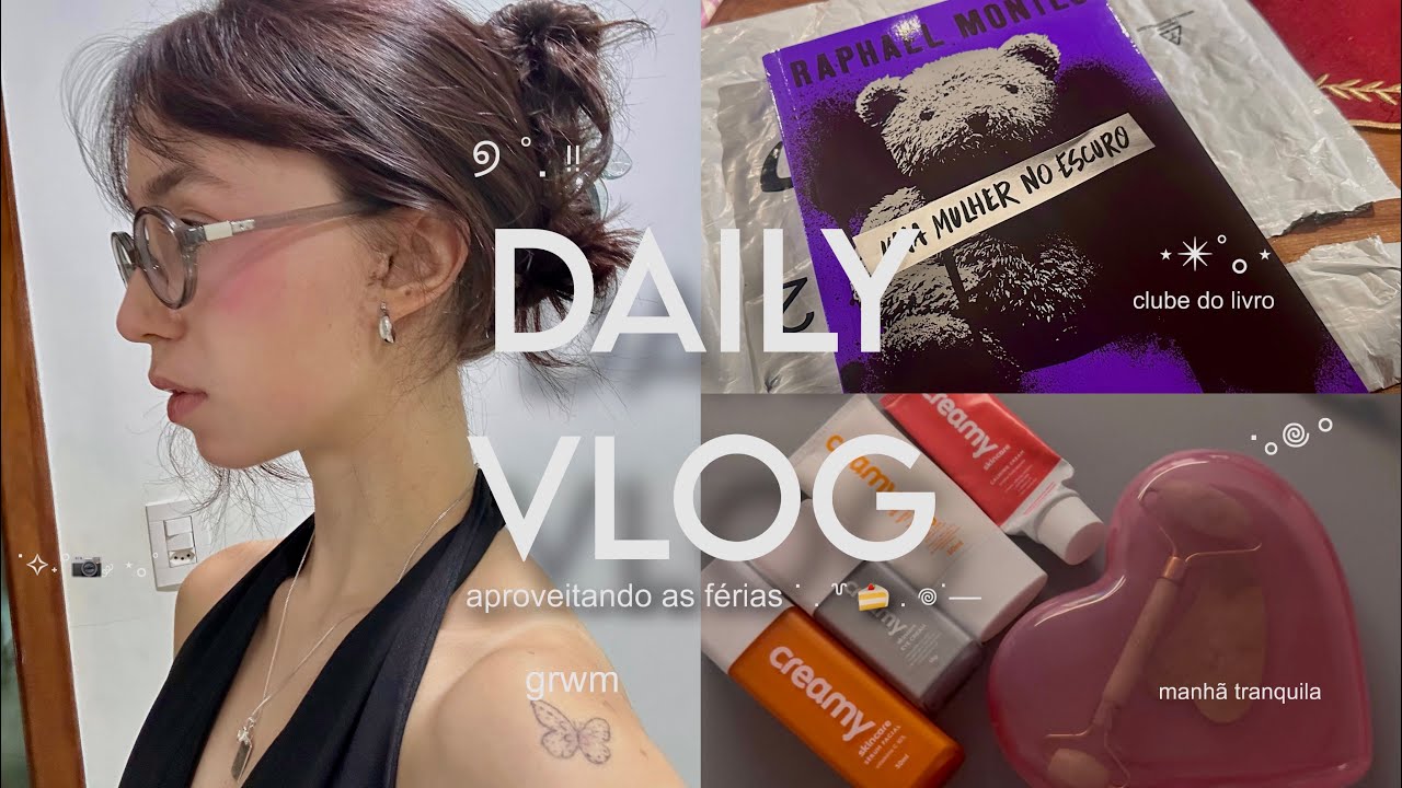daily vlog ⟡ ݁₊ | blind bag sylvanian, manhã tranquila, encontro do clube do livro, comprinhas, grwm