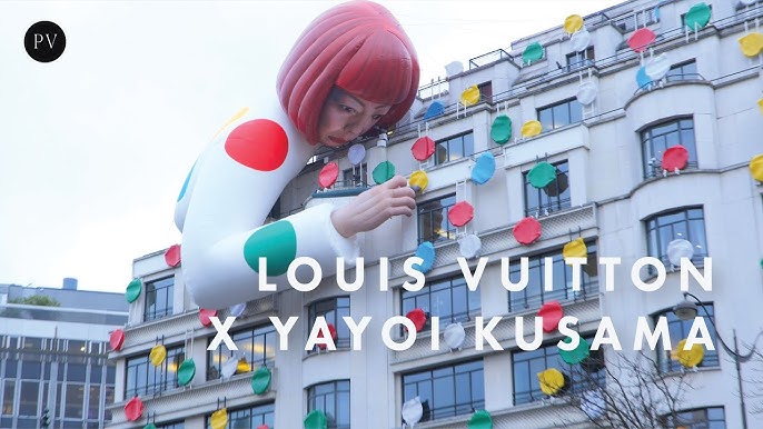 Harrods have opened a Louis Vuitton x Yayoi Kusama pop-up with a polka dot  patisserie counter