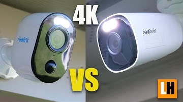 Reolink Argus 3 Ultra VS Eco Ultra - 4K Wireless Battery Security Cameras