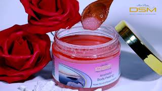 Mon Platin DSM Aromatický telový peeling - ruža