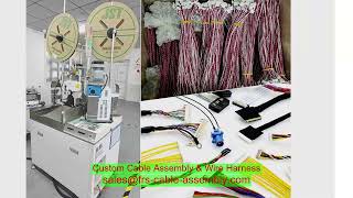 Cable Manufacturing Custom Cable Assembly Engineering Facility Molex 2163301044 CS-1133R-04A 01yt323
