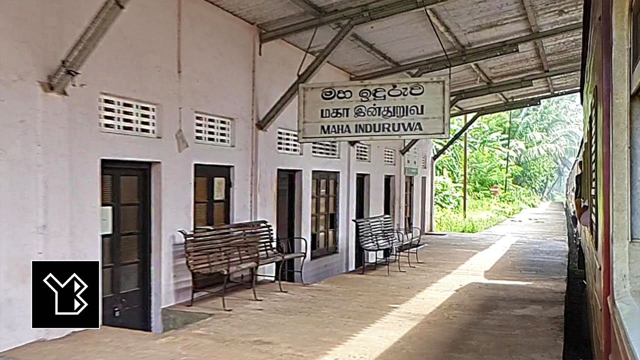 Maha Induruwa Railway Station in Sri Lanka - An Overview with Photos