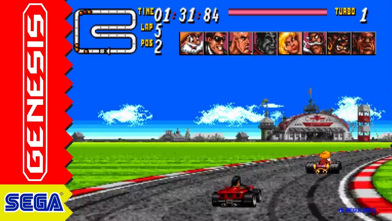 Street Racer (Genesis/Mega Drive) - Walkthrough - YouTube