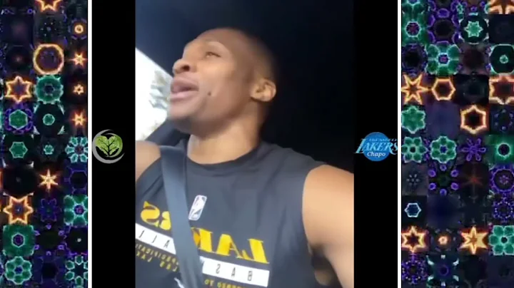 RUSSELL WESTBROOK sings along to YOU by LUCY PEARL...