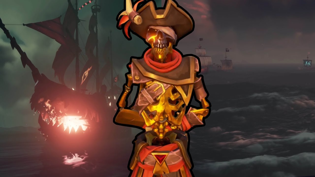 Fighting the whole server as the crew of the Burning Blade | Sea of Thieves