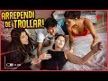 ME ARREPENDI DE FAZER ESSA PEGADINHA COM A VIRGINIA!! - TROLLANDO NAMORADA [ REZENDE EVIL ]