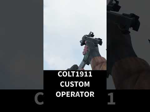 COLT1911 COSTOM OPERATOR リロード #asmr #1911 #pistol #stalker #shorts