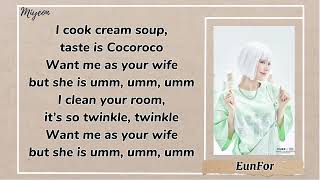 Wife  ((G)IDLE (easy lyrics)