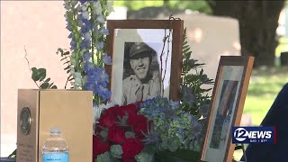 Heroic homecoming for a WWII veteran laid to rest with his family 80 years after he was killed in...
