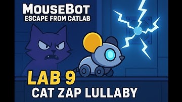 MouseBot Escape From CatLab – Cat Zap Lullaby (Lab 9 Full Gameplay)