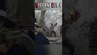 Resident evil 4 Remake Chicago Typewriter vs Dr. Salvador#residentevil #ps5#remake#gaming #games#re4
