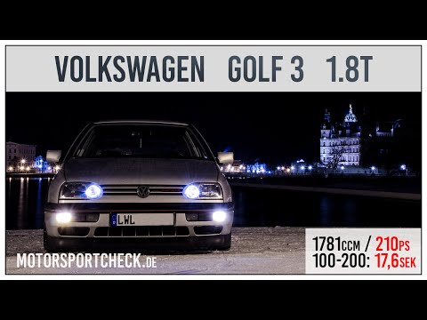 Vw Golf 3 GTI 1.8 T 0-100 Sound Test Jubi - YouTube