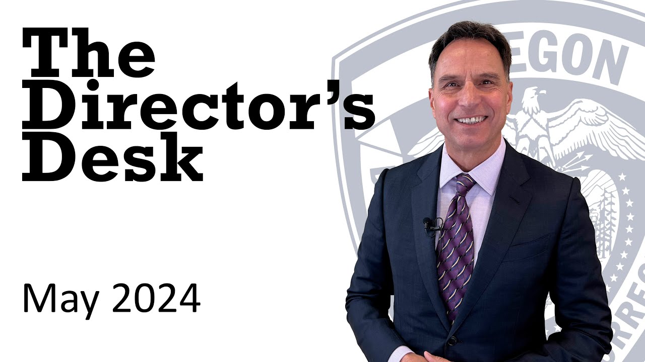 The Director's Desk May 2024