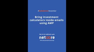 Investment Calculators Inside Emails Using AMP screenshot 3