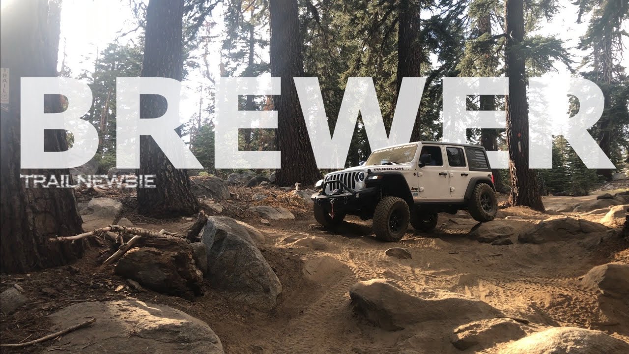 Jeep CAMPING and Offroad in Sierra Nevada Mountains | BREWER LAKE