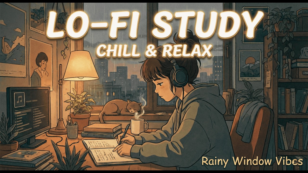 A Rainy Day in the 90s ☕️ Chill Lofi & Chillhop Beats to Study/Relax - Spring 2026